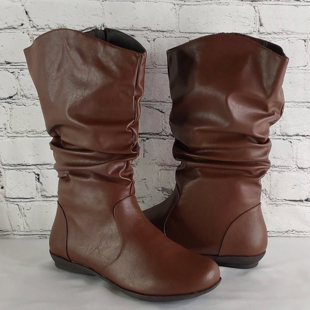 'COMFORTVIEW' 'MELIA' SCRUNCH-TOP BOOTS - Picture 14 of 16